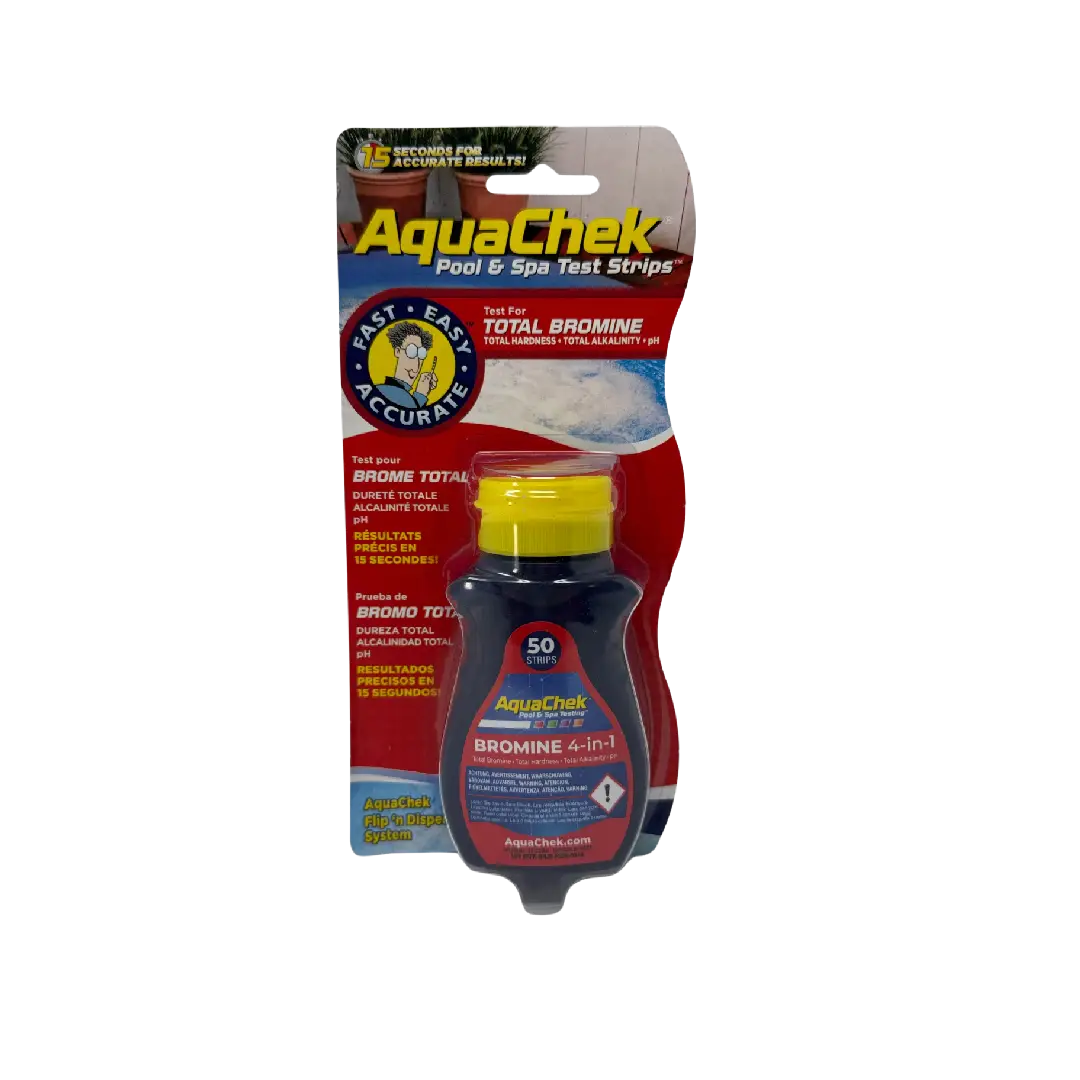 Aquachek Red 4 in 1 Test Strips