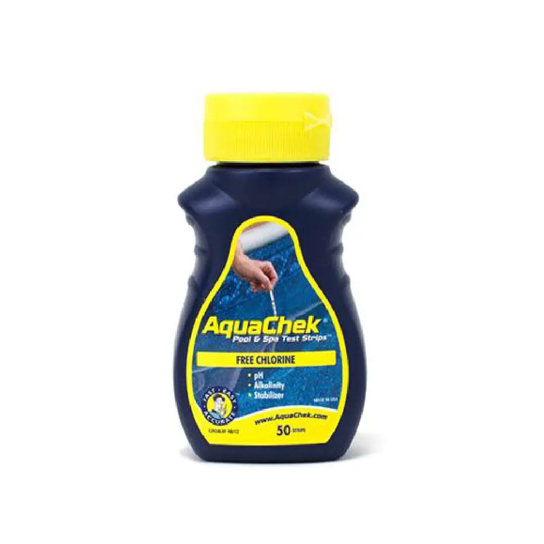 Aquachek Yellow 4 in 1 Test Strips